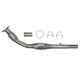 Down pipe, dump pipe Downpipe for VW Bora 1.8T 2000-2005 with cat | race-shop.cz
