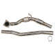 Down pipe, dump pipe RACES downpipe s katalyzátorem pro AUDI TTS | race-shop.cz