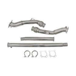 Downpipe for AUDI RS4 2.7 1994-2001 biturbo decat