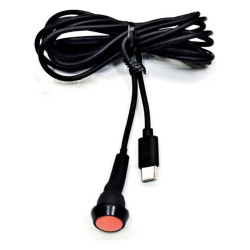 ZeroNoise Jednoduché tlačítko PTT s konektorem USB-C, délka 2 m