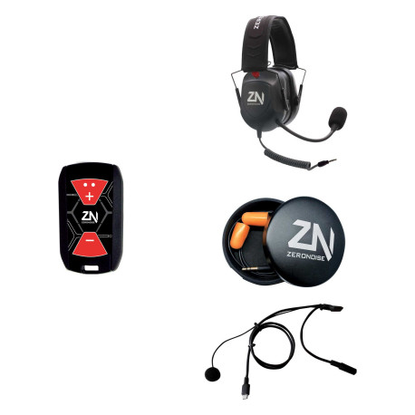 Sluchátka / headsety ZeroNoise PIT-LINK TRAINER Bluetooth Communication Kit, Sluchátka kompatibilní s iPhonem | race-shop.cz