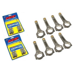 TURBOWORKS kované ojnice pro BMW M60B40 M62B44 E31 E32 E34 E39 E53 (čep 22 mm), 143 mm, 8 ks