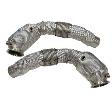 Down pipe, dump pipe RACES downpipe pro BMW F13 M6 2012-2018 | race-shop.cz