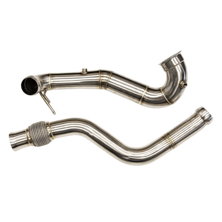 Down pipe, dump pipe RACES downpipe pro Mercedes GLA45 AMG | race-shop.cz