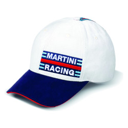 Kšiltovka Sparco s MARTINI RACING logem - Bílá