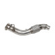 Down pipe, dump pipe RACES downpipe pro BMW E6x E7x E83 E9x M57N2 2004-2010 | race-shop.cz