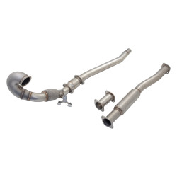 3" Downpipe s High-Flow Katalyzátor (pouze na okruh) pro AUDI S3 2013-2020 8V HATCH