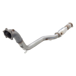 XFORCE 76 mm downpipe se sportovním katalyzátorem pro SUBARU IMPREZA 1994-2007 WRX-STI GC GD GG (bez homologace)