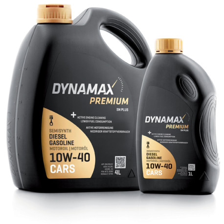 Motorové oleje a aditiva Motorový olej DYNAMAX PREMIUM SN PLUS 10W40 4 L | race-shop.cz