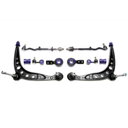 TA-TECHNIX sada ramen zavěšení kola s PU pouzdry pro BMW 3er E30 (stabilizátor Ø 19 mm), přední náprava, oboustranně