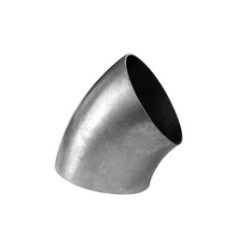 Stainless steel pipe- elbow 45°, 63mm, short