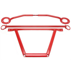 TA-TECHNIX sada 3 rozpěr pro BMW 3er E36 93-00, ocel, červená