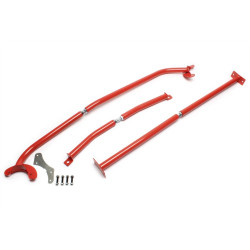 TA-TECHNIX sada 3 rozpěr pro Seat Toledo 1M, ocel, červená