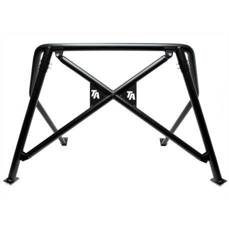 Rámy a Roll bary TA-TECHNIX polorám pro VW Golf II 19E 83-92, ocel, černý, s logem | race-shop.cz