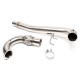Down pipe, dump pipe TA-TECHNIX nerezový downpipe pro VW Passat 3C/B8 | race-shop.cz