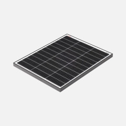 REDARC pevný monokrystalický solární panel, 80 W, černý rám