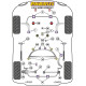 Polyuretanové silentbloky POWERFLEX sada silentbloků pro BMW E46 3 Series Compact (Road) | race-shop.cz