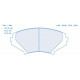 Brzdové desky CL brakes Brzdové desky CL Brakes 4128RC6 | race-shop.cz