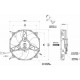 Ventilátory 24V Univerzální elektrický ventilátor SPAL 280mm - sací, 24V | race-shop.cz
