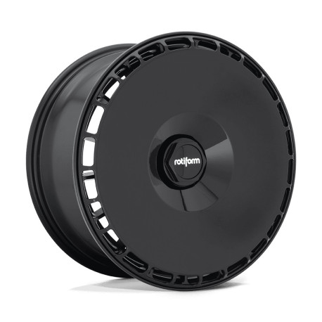 ALU disky Rotiform Rotiform AeroDisc kryt disku 19" Flat Mesh, GLOSS BLACK | race-shop.cz