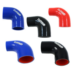 Silikonová hadice - redukční koleno 90° - 51mm (2") na 63mm (2,5")