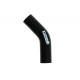 Kolena 45° Silikonová hadice - koleno 45° - 80mm (3,15") | race-shop.cz