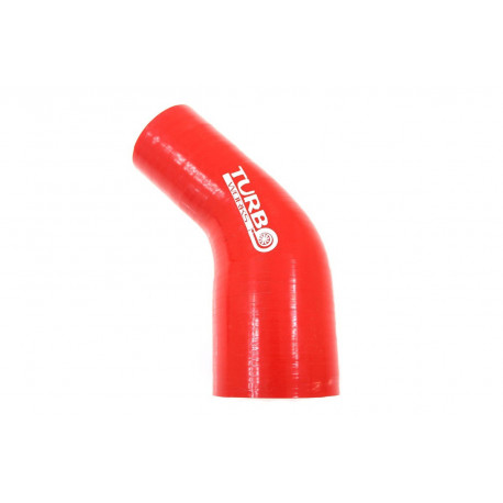 Kolena 45° redukční Silikonová hadice - redukční koleno 45° - 15mm (0,59") na 20mm (0,79") | race-shop.cz