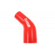 Kolena 45° redukční Silikonová hadice - redukční koleno 45° - 20mm (0,79") na 25mm (1") | race-shop.cz