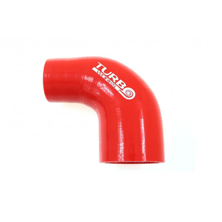 Kolena 90° redukční Silikonová hadice - redukční koleno 90° - 51mm (2") na 70mm (2,75") | race-shop.cz