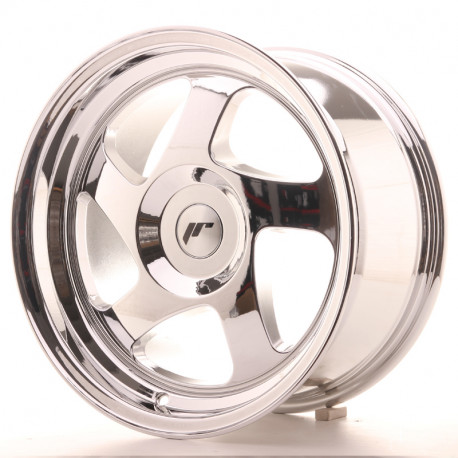 Hliníkové disky Japan Racing JR15 16x8 ET25 BLANK, Vacuum Chrome | race-shop.cz
