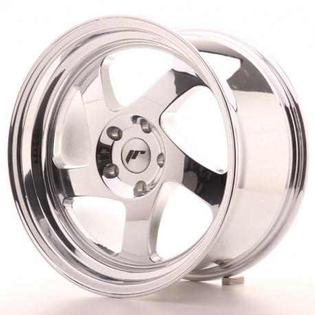 Hliníkové disky Japan Racing JR15 17x9 ET25 BLANK, Vacuum Chrome | race-shop.cz