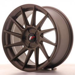 Japan Racing JR22 17x8 ET35 5H BLANK, Matt Bronze