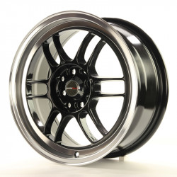 Japan Racing JR7 16x7 ET40 4x100/114 Glossy Black