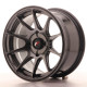 Hliníkové disky Japan Racing JR11 15x8 ET25 4H BLANK, Dark Hyper Black | race-shop.cz