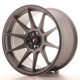 Hliníkové disky Japan Racing JR11 17x9 ET35 5x100/114 Matt Gun Metal | race-shop.cz