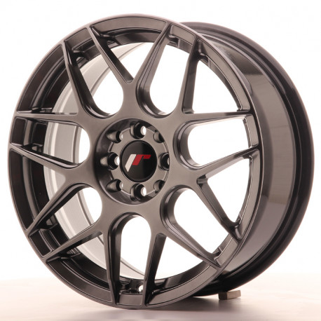 Hliníkové disky Japan Racing JR18 17x7 ET40 5x100/114 Hyper Black | race-shop.cz