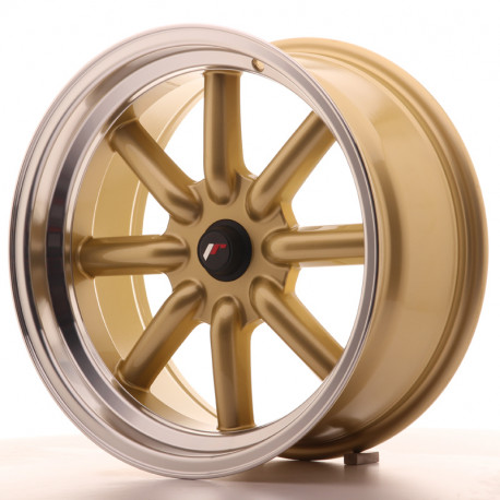 Hliníkové disky Japan Racing JR19 17x8 ET0 BLANK, Gold | race-shop.cz