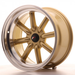 Japan Racing JR19 17x9 ET-10 BLANK, Gold