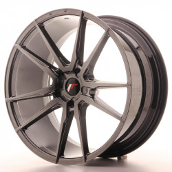 Japan Racing JR21 21x10 ET15-45 5H BLANK, Hyper Black