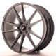 Hliníkové disky Japan Racing JR21 22x9 ET30-45 5H BLANK, Hyper Black | race-shop.cz