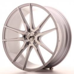 Japan Racing JR21 22x9 ET30-45 5H BLANK, Silver Machined
