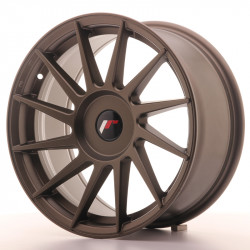 Japan Racing JR22 17x8 ET25-35 BLANK, Matt Bronze