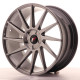 Hliníkové disky Japan Racing JR22 19x8,5 ET20-40 5H BLANK, Hyper Black | race-shop.cz