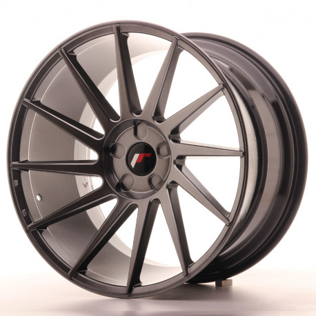 Hliníkové disky Japan Racing JR22 20x11 ET20-40 5H BLANK, Hyper Black | race-shop.cz