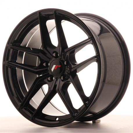 Hliníkové disky Japan Racing JR25 18x9,5 ET40 5x112 Glossy Black | race-shop.cz
