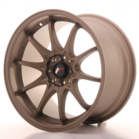 Hliníkové disky Japan Racing JR5 17x9,5 ET35 5x100/114,3 Dark Anodized Bronze | race-shop.cz