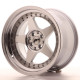Hliníkové disky Japan Racing JR6 17x10 ET20 5x100/114 Machined Silver | race-shop.cz