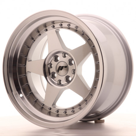 Hliníkové disky Japan Racing JR6 17x10 ET20 5x100/114 Machined Silver | race-shop.cz
