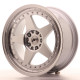Hliníkové disky Japan Racing JR6 18x8,5 ET40 5x112/114,3 Silver Machined | race-shop.cz