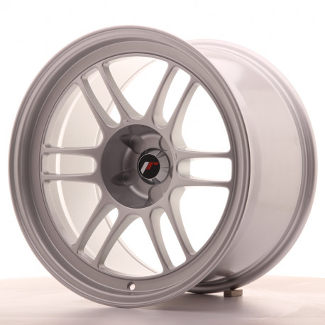 Hliníkové disky Japan Racing JR7 18x10,5 ET15 5H BLANK, Silver | race-shop.cz